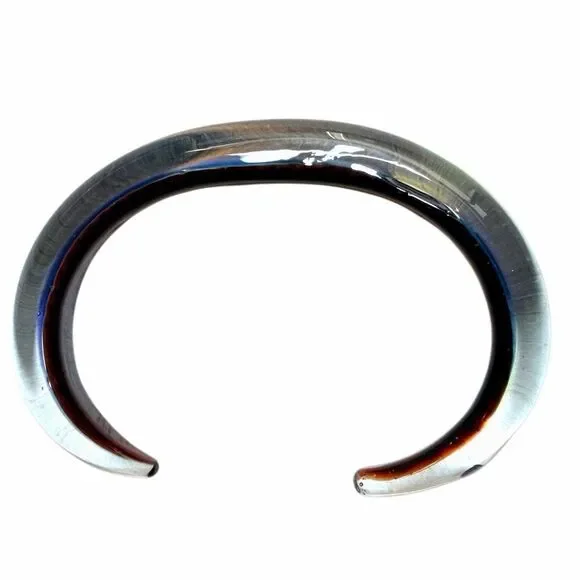 Kevin O’Grady Art Glass Cuff Bracelet - Picture 8 of 9
